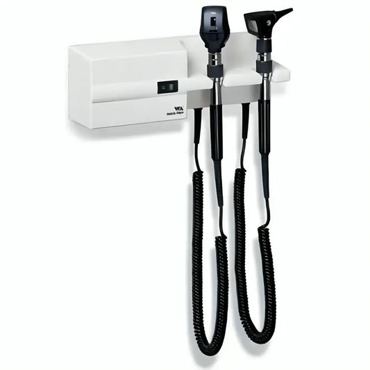 Welch Allyn 767 Diagnostic Wall Transformer Set with Otoscope and Ophthalmoscope Instrument Heads