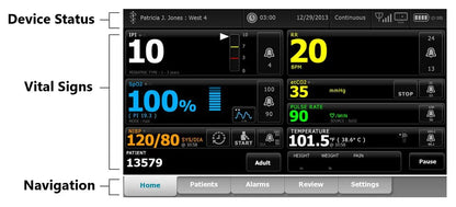 Connex Integrated Wall System Color LCD Touchscreen