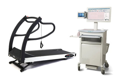 Q-Stress Cardiac Stress Testing System and Trackmaster TMX428 Treadmill
