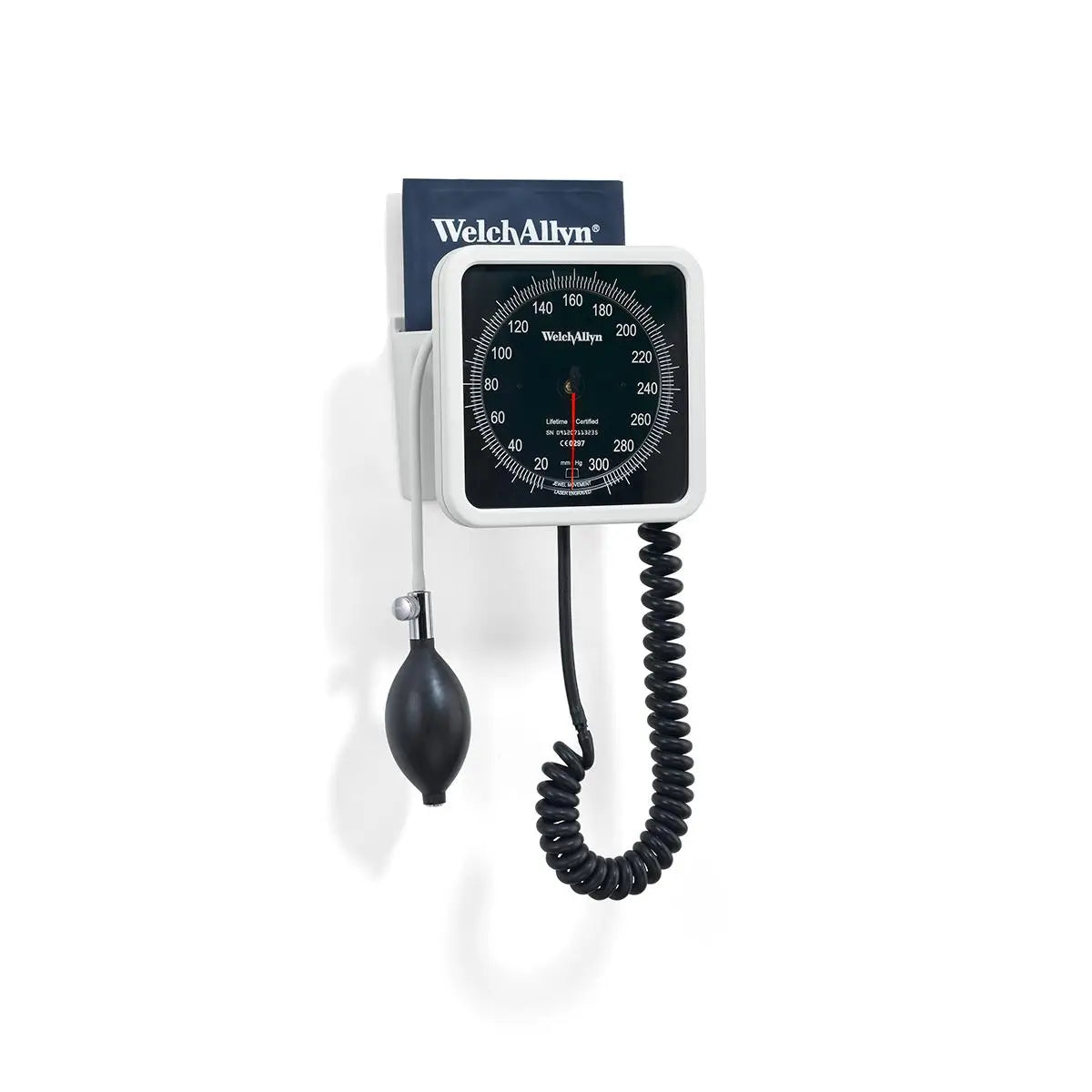 Welch Allyn 767-Series Aneroid Sphygmomanometer Wall Mount