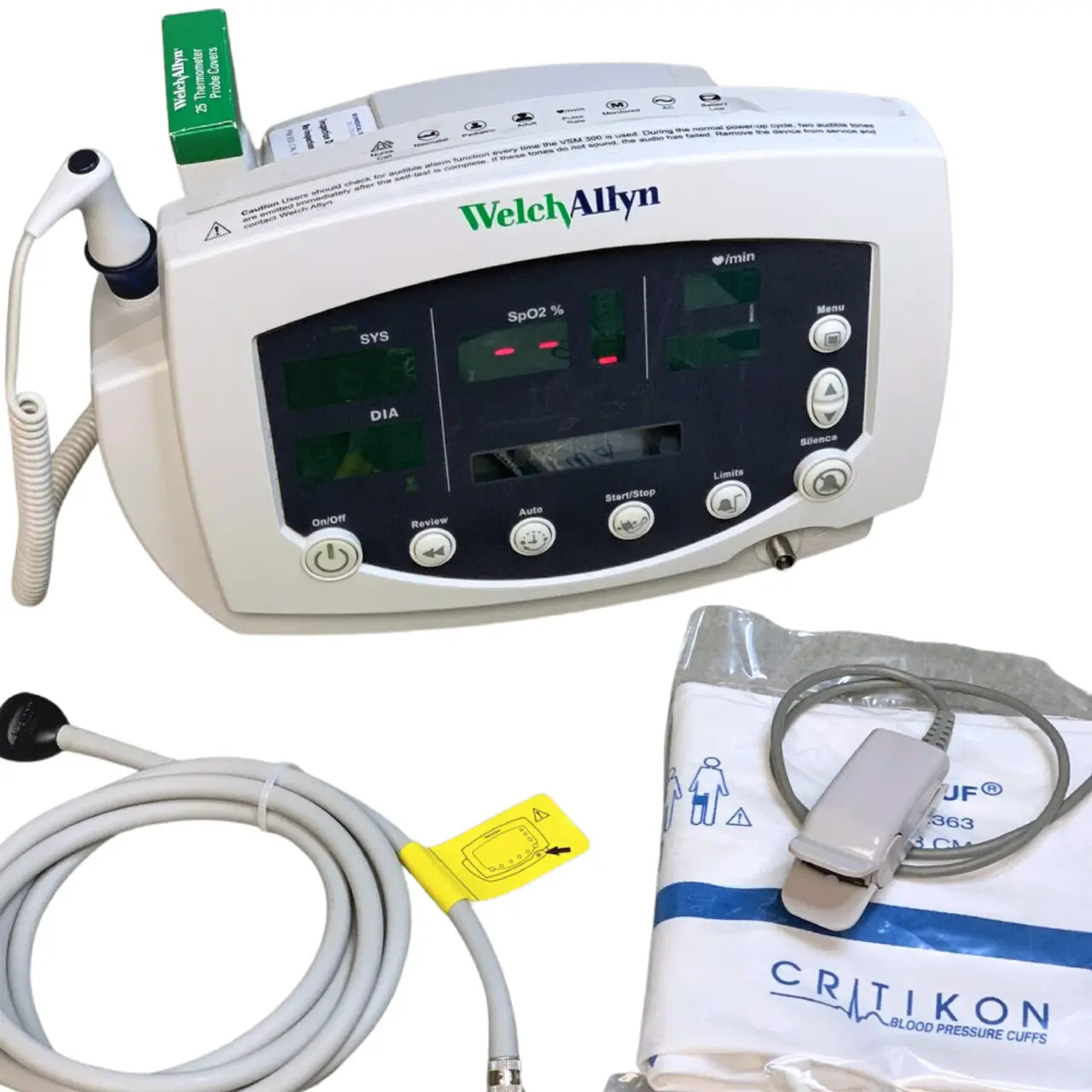 Welch Allyn Vital Signs Monitor 300 Series 53NT0 – WA Warehouse