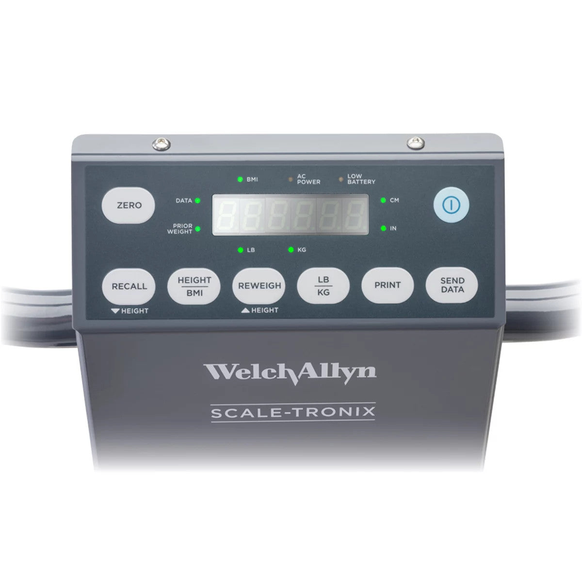 Scale-Tronix 5122 Low Profile Stand-On Scale | Welch Allyn