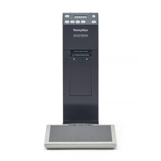 Scale-Tronix 5122 Low-Profile Stand-On Scale Welch Allyn